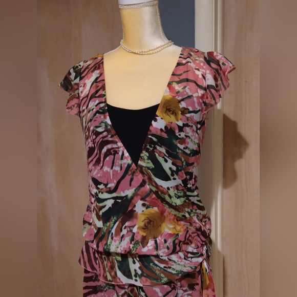 Jonathan Martin Floral Dress - Picture 3 of 8